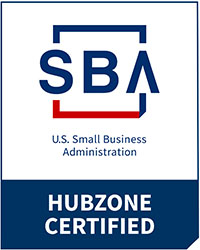 SBA HubZone Certified Badge